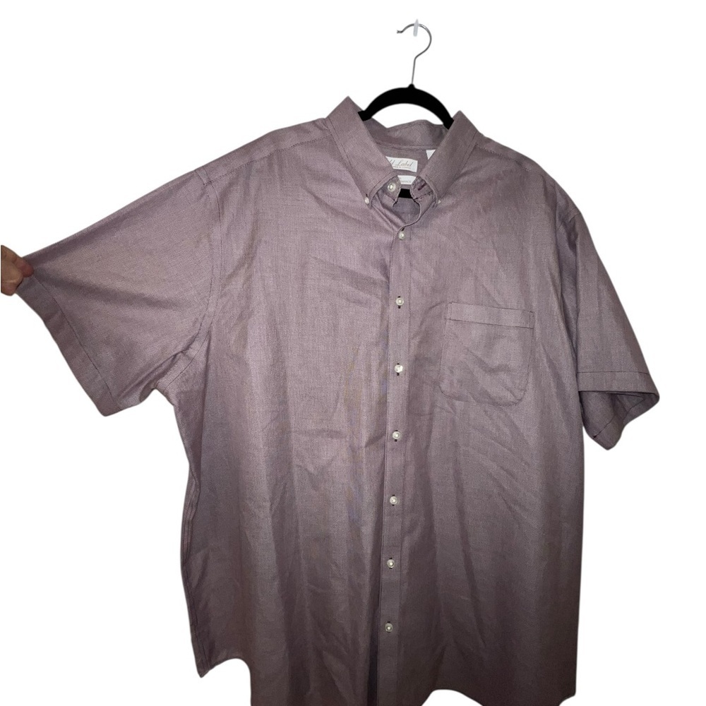 Roundtree & Yorke Men's Gold Label Button Down Shirt - Picture 2 of 6